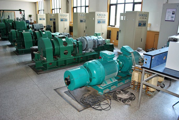 汝南某热电厂使用我厂的YKK高压电机提供动力